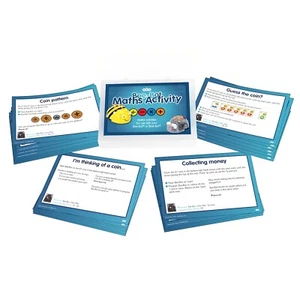 Mathe Aktivitätskarten für Bee-Bot Blue-Bot pädagogischer Programmierroboter Spielzeug für Kinder - Bild 1 von 3