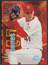 1998 Skybox Circa Rave Alan Benes /150 | NM - MT | St. Louis Cardinals