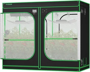 VIVOSUN P848 8x4ft Grow Tent 96"×48"×80",2000D Oxford canvas lined,Non Toxic - Picture 1 of 8