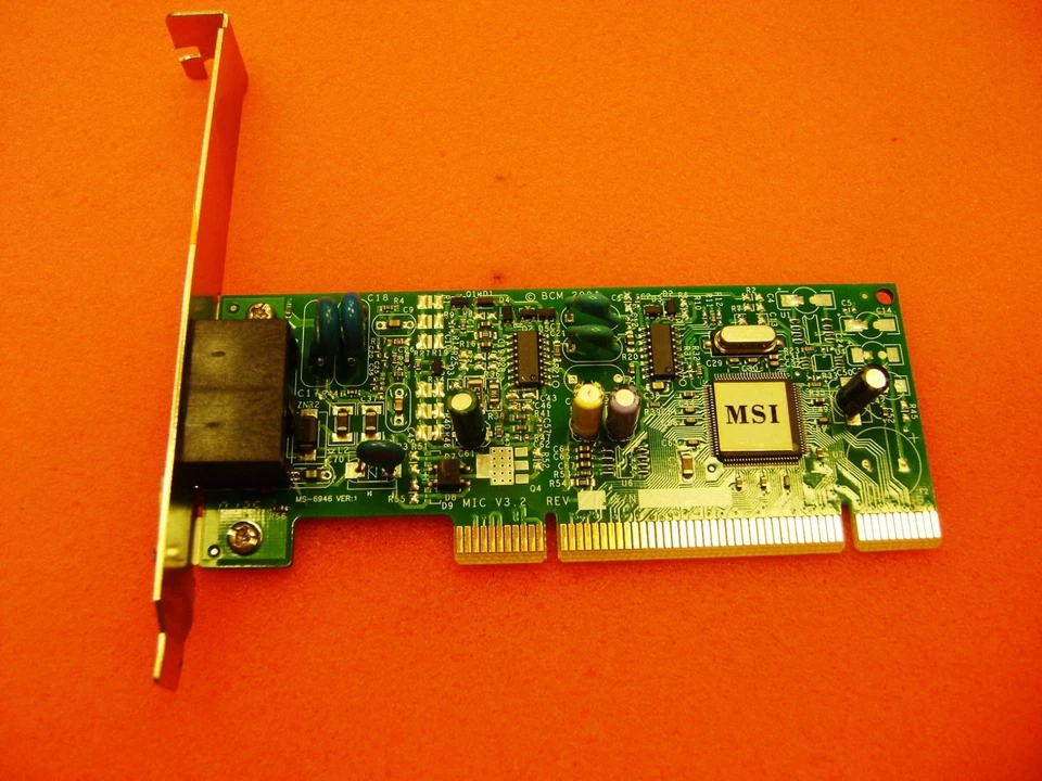 Gateway 500S  56K PCI Internal Modem 6001969 Broadcom MS 6946 Ver.1 - Image 1 of 4