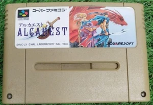 ALCAHEST SNES SFC Nintendo Super Famicom Japanese Version - Photo 1/2