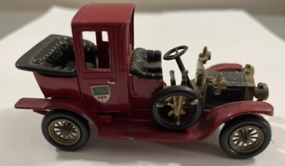 Lesney Die-cast Modelos de Antaño 1912 Coche Packard Landaulet Nº11 Juguete Rojo Foto 1 de 4