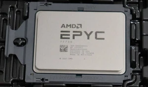 Processeur serveur AMD EPYC 7773X CPU 64 cœurs cache SP5 768 Mo - Photo 1/2