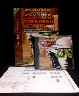 command & conquer tiberian sun teil 3 feuersturm pc big box - Bild 1 von 4