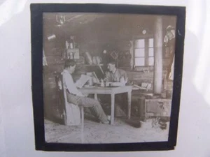 Magic Lantern Slide Lumberjack Shack (fileBR) - Imagen 1 de 1