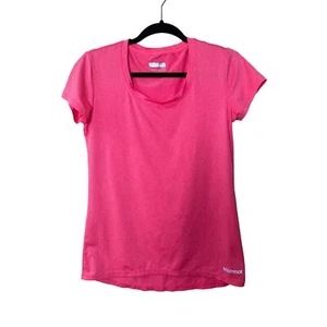 Chemise à manches courtes Marmot Athletic Workout Performance rose femme taille moyenne - Photo 1/7