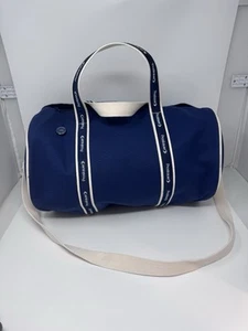Proskauer Law Firm Warden Brooks Canvas Banker Duffle Bag Navy Made in USA - Picture 1 of 6