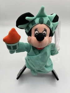 Disney Store Liberty Minnie Bean Bag Toy Collectible NWT !! - Picture 1 of 6