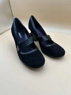 Zapatos de salón elegantes en aerosoles, "Role Around", negros 9,5, sin cordones, sin usar Foto 1 de 4