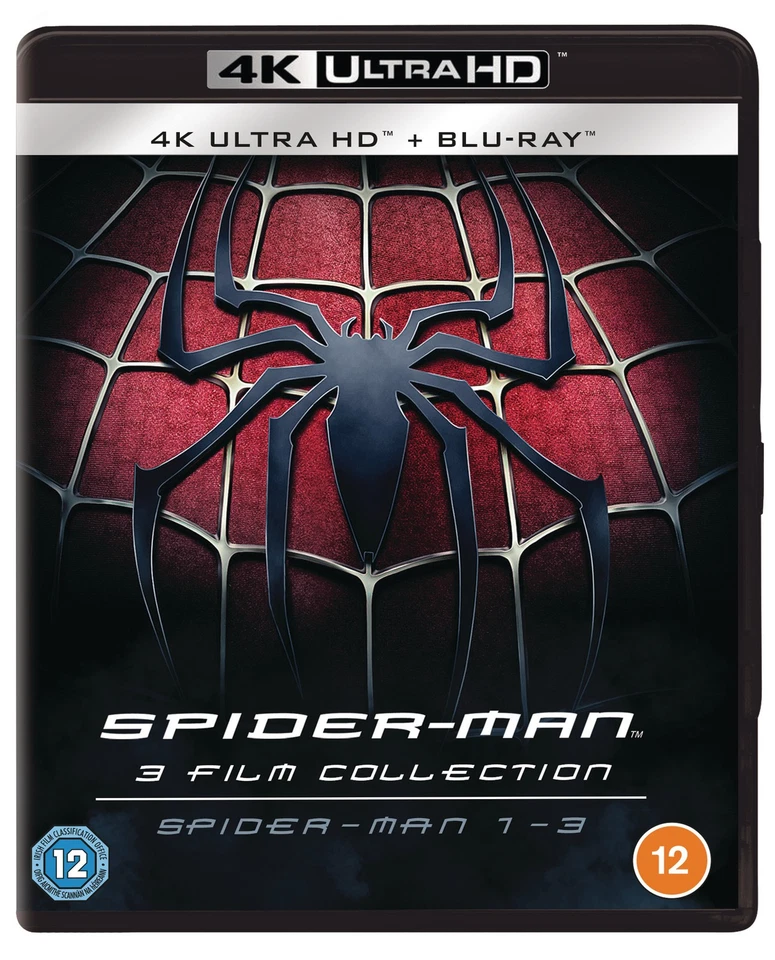 Spider-Man 1-3 (Blu-ray, 2021)