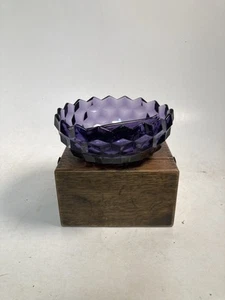 Fostoria American divided condiment serving bowl, candy dish or trinket tray - Picture 1 of 5