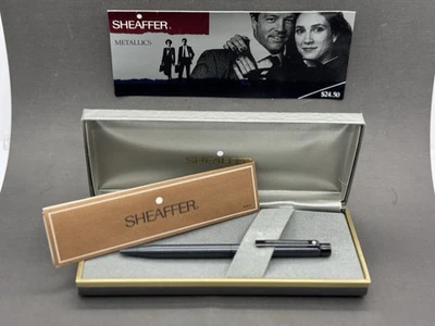 Raro aprox. Bolígrafo Sheaffer Graphite Metallics 1987 - nuevo stock antiguo Foto 1 de 4