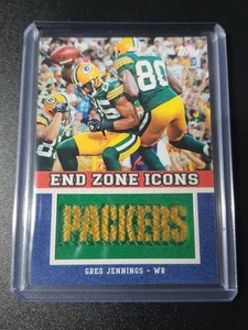 Greg Jennings - Topps Football 2011 - Green Bay Packers - End Zone Icons - Bild 1 von 3