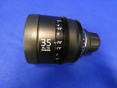 Sony SCL-P35T20A/F 35mm Sony PL Mount Prime Lens Clean Glass PL/T2 CineAlta - Image 1 of 4