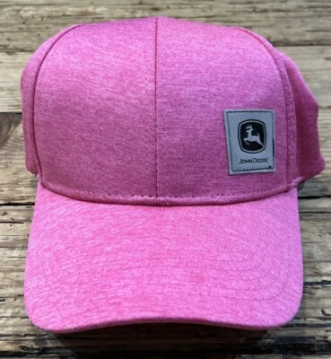 Gorra para mujer John Deer rosa jaspeada LP70326 NUEVA SIN ETIQUETAS Foto 1 de 4