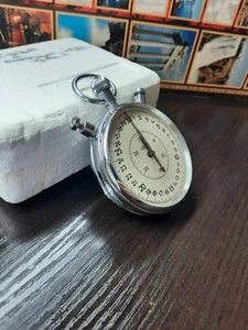 Stopwatch Slava Soviet mechanical chronometer, collection Made in the USSR - Picture 1 of 9