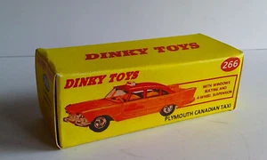 # Repro Box Dinky Nr. 206 PLymouth Canadian Taxi - Imagen 1 de 1