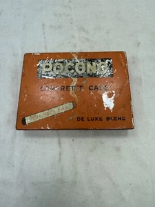 Vintage POCONO Cigarette Case Penn Tobacco Co Tin - Bild 1 von 9