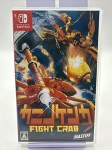 ESTUCHE DE REPUESTO Fight Crab (Nintendo Switch) SOLAMENTE - *Importación JPN* Inglés - Imagen 1 de 2