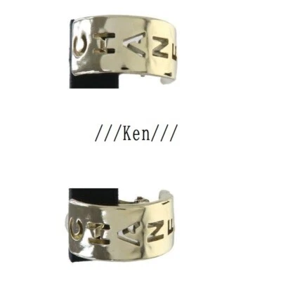 CHANEL Earrings Coco Logo Mark CC Rare Gold  B20P HOOP 2.7x1.3cm Gift Clip on FS - Image 1 of 4