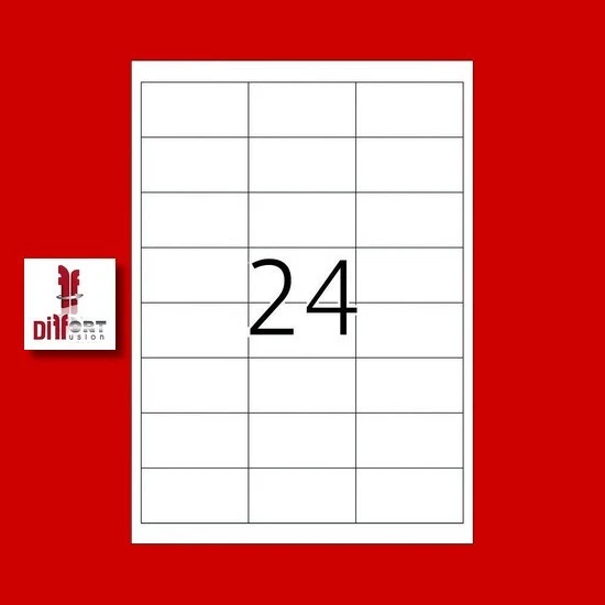 100 Planches A4 étiquette d'expédition adhésive autocollante multi usage timbre - Immagine 1 di 1