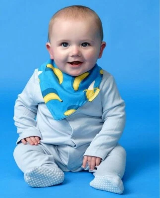 Cosatto wasserdichtes Dribbel Lätzchen super saugfähig 0 bis 24 Monate in Go Bananas