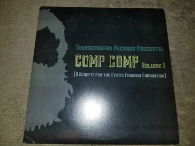 Thunderbeard Records Comp Comp Volume 1 7¨ Vinyl Baby Blue Red Swirl Gentlemen - Image 1 of 4