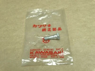 Bomba de aceite OEM Kawasaki F11 1973-1975 Banjo Bolt 92060-017 Foto 1 de 2