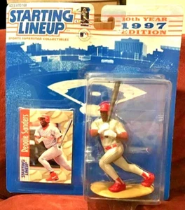 Figura de acción Kenner Starting Lineup Reggie Sanders 1997 vintage 5" - Imagen 1 de 2