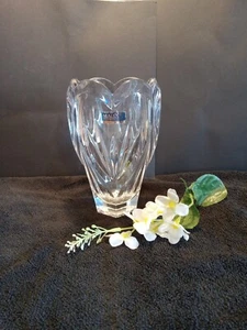 Waterford Marquis Kristall Tulpenförmige Vase Deutschland mit Aufkleber 6,5"×4"  - Bild 1 von 10