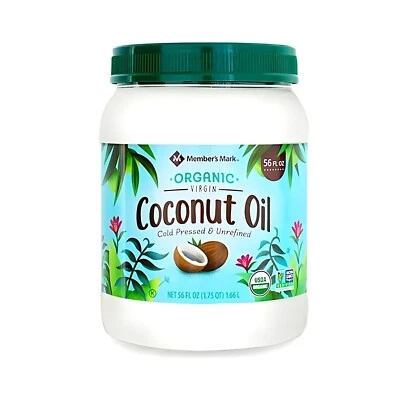 BRANDED Member'S Mark Organic Virgin Coconut Oil 56 Oz. - FREE SHIPPING