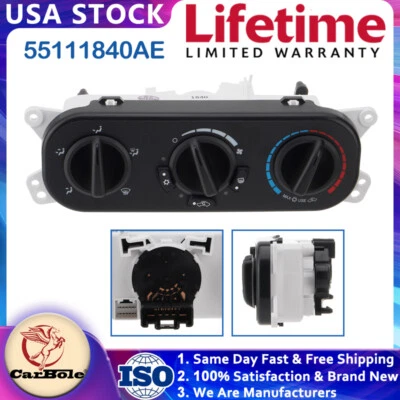 A/C Heater Climate Control Switch For 2007 08-2010 Jeep Wrangler 3.8L 3778CC V6 - Image 1 of 4