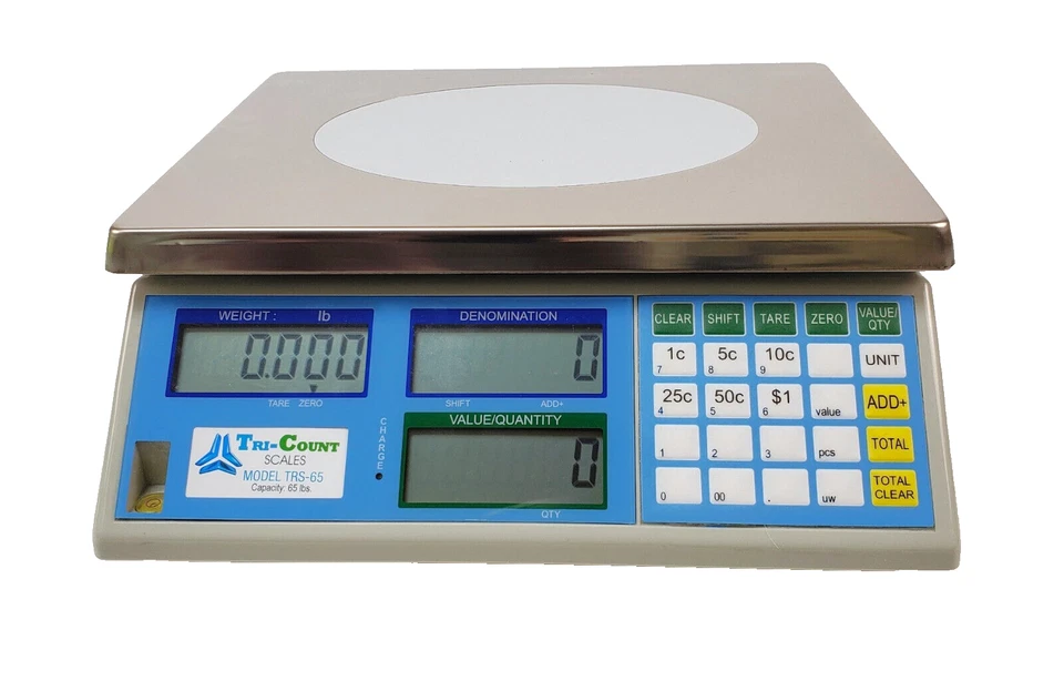 Coin Counting Scale - Displays the Count and Dollar Value - Image 1 of 3