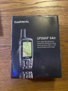 Garmin GPSMAP 64st GPS Handheld Bundle with 4Gb MicroSD Card Free Shipping - Picture 1 of 7