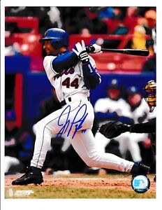 Jay Payton Signed Autograph 8x10 Photo New York Mets 