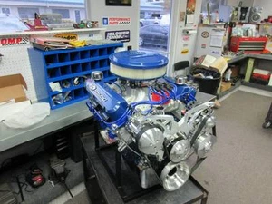 SBF Ford Turn Key 302CI 347 Engine 450HP Crate Motor, Sniper EFI, Forged Pistons - Picture 1 of 2