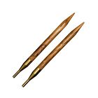 Addi Olive Wood Pointed Replaceable Circular Knitting Needles Scale: 5mm/12,5cm