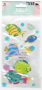 PEGATINAS DIMENSIONALES PECES BOUTIQUE JOLEE'S NUEVO EN PAQUETE - Imagen 1 de 2