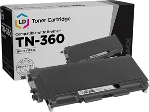 Cartucho de tóner láser negro LD TN360 para Brother HL-2150N DCP-7045N MFC-7345DN - Imagen 1 de 8