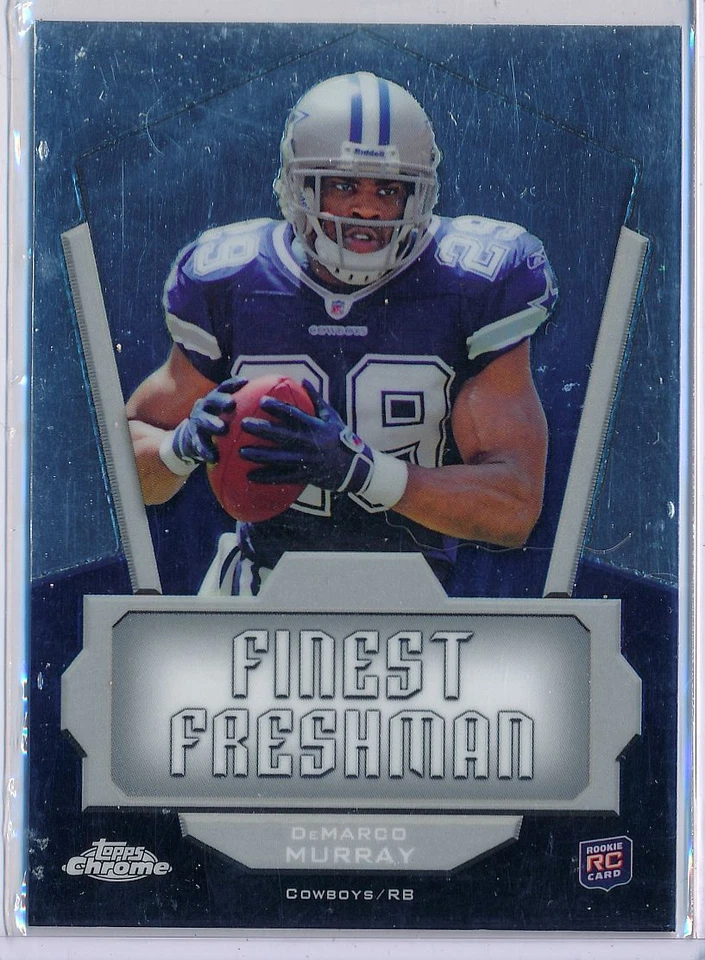 DeMARCO MURRAY - 2011 Topps Chrome Finest Freshman RC - Dallas Cowboys RC - Image 1 of 1