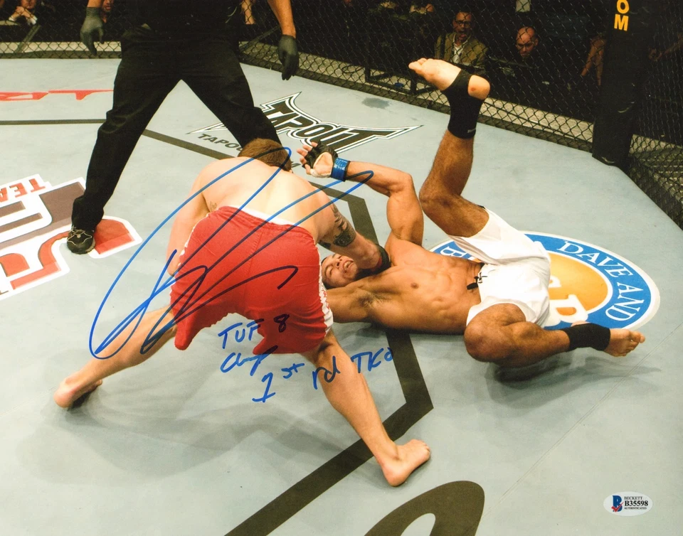 Ryan Bader Signed UFC 11x14 Photo BAS COA The Ultimate Fighter 8 TUF Champion - Image 1 of 4