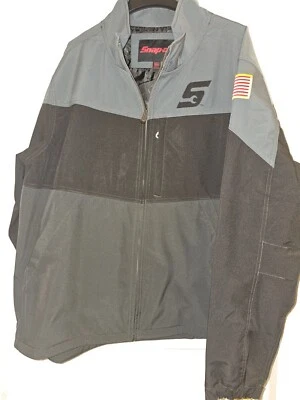 Snap-On Tools Black Gray Embroidered Legend Jacket Size 2XL - Image 1 of 4
