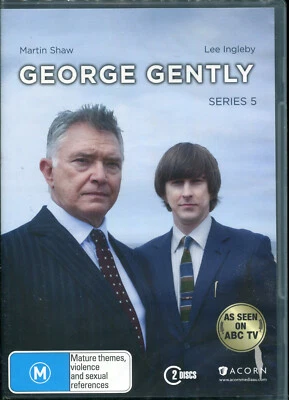 George Gently Series Five 5 Fifth DVD NEW Region 4 Martin Shaw Lee Ingleby - image 1 of 2