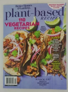 Better Homes & Gardens PLANT-BASED Recipes  2021  110 VEGETARIAN RECIPES  - Picture 1 of 1