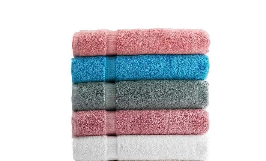 Turkish Hotel Collection 6 pc Bath Towel Set Soft Absorbent Quick Dry Cotton A - Image 1 of 1