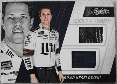 2017 Brad Keselowski Panini Tools of the Trade Duel Relic Card# TTD-BK - Image 1 of 4