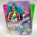 Barbie Extra Doll #4 Curvy Zippered Bomber Jacket Cat Skateboard New