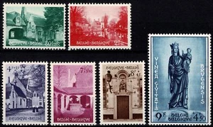 1954 Belgium Convent Of Bruges Views 6 V. MNH MF94208 - Picture 1 of 1