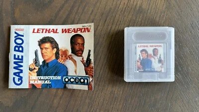 Cartucho y manual de instrucciones Lethal Weapon (Nintendo Game Boy) Foto 1 de 3