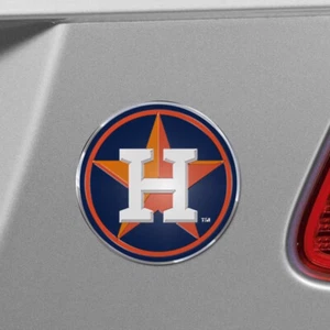Houston Astros Embossed Color Emblem - Picture 1 of 3
